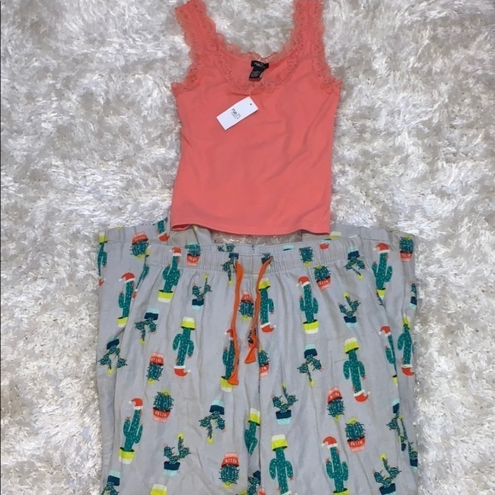 Pj bundle cute tank top sweatpants